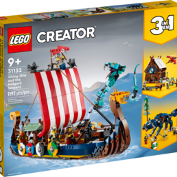 Viking Ship and the Midgard Serpent - L31132