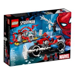 lego spiderman bike