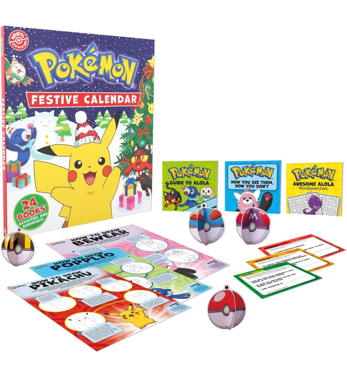 POKEMON FESTIVE CALENDAR Island Treasure Toys